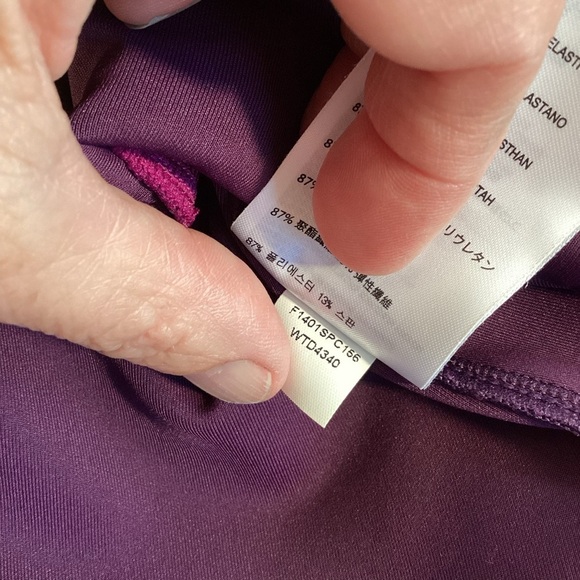 New Balance Tournament Tennis Dress, Deep Plum Style WD51401 Medium Pickleball - Picture 11 of 14